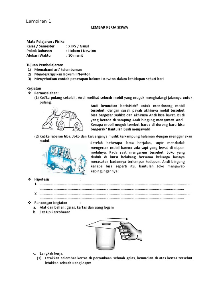 Lembar Kerja Siswa | PDF