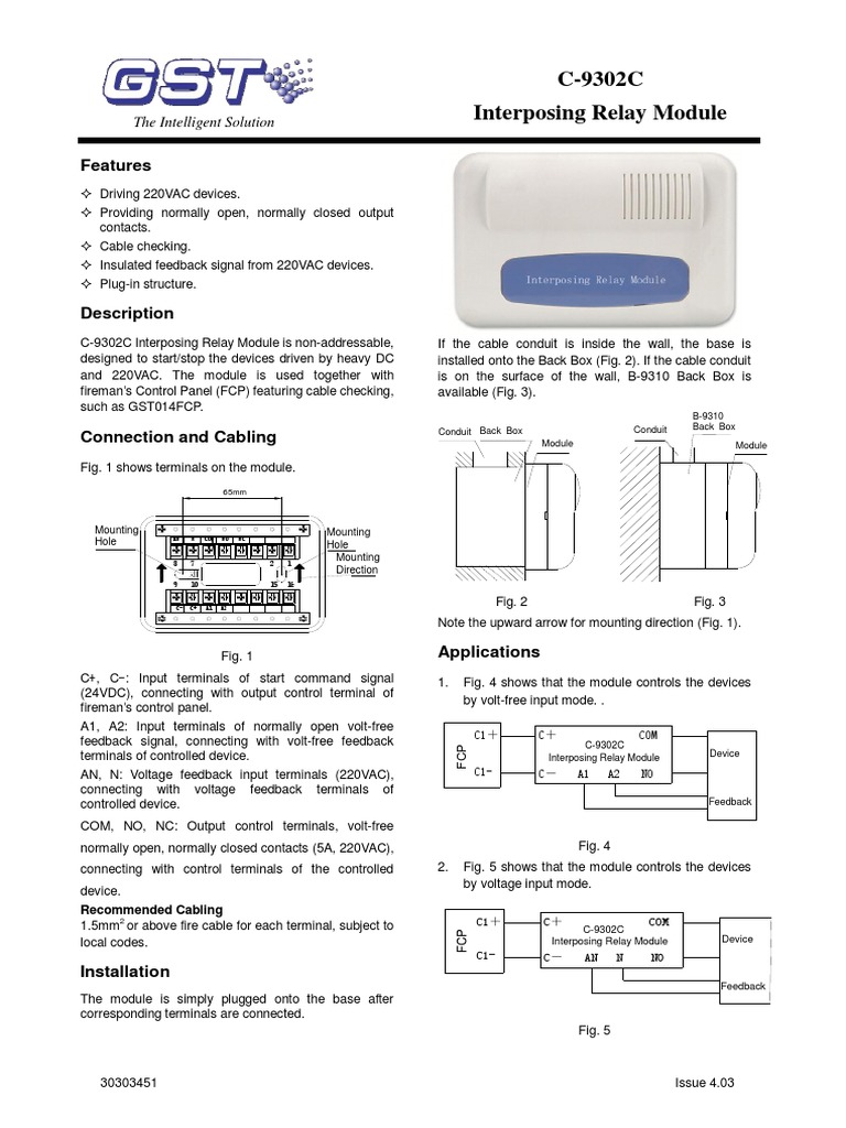 C-9302C Interposing Relay Module Issue4.03 | PDF | Relay | Switch