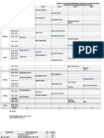 Jadwal PBSI 4. 2 Kls.