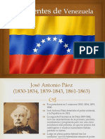 Presidentes de Venezuela