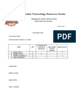 Transmittal Letter Bamboo