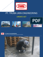 Pt. Truba Jaya Engineering: Unsafe Act