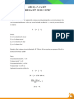 Guía de Aplicación - Dilución PDF