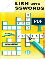 English With Crosswords (Crossword Puzzle Book 1) - Beginners PDF