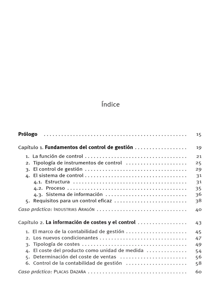 Control de La Gestin Empresarial 7 | PDF | Planificación | Calidad ...