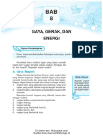 Bab 8 Gaya, Gerak Dan Energi