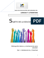 Guía sobre adolescencia y pubertad para profesores de secundaria