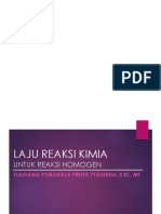 Materi Laju Reaksi