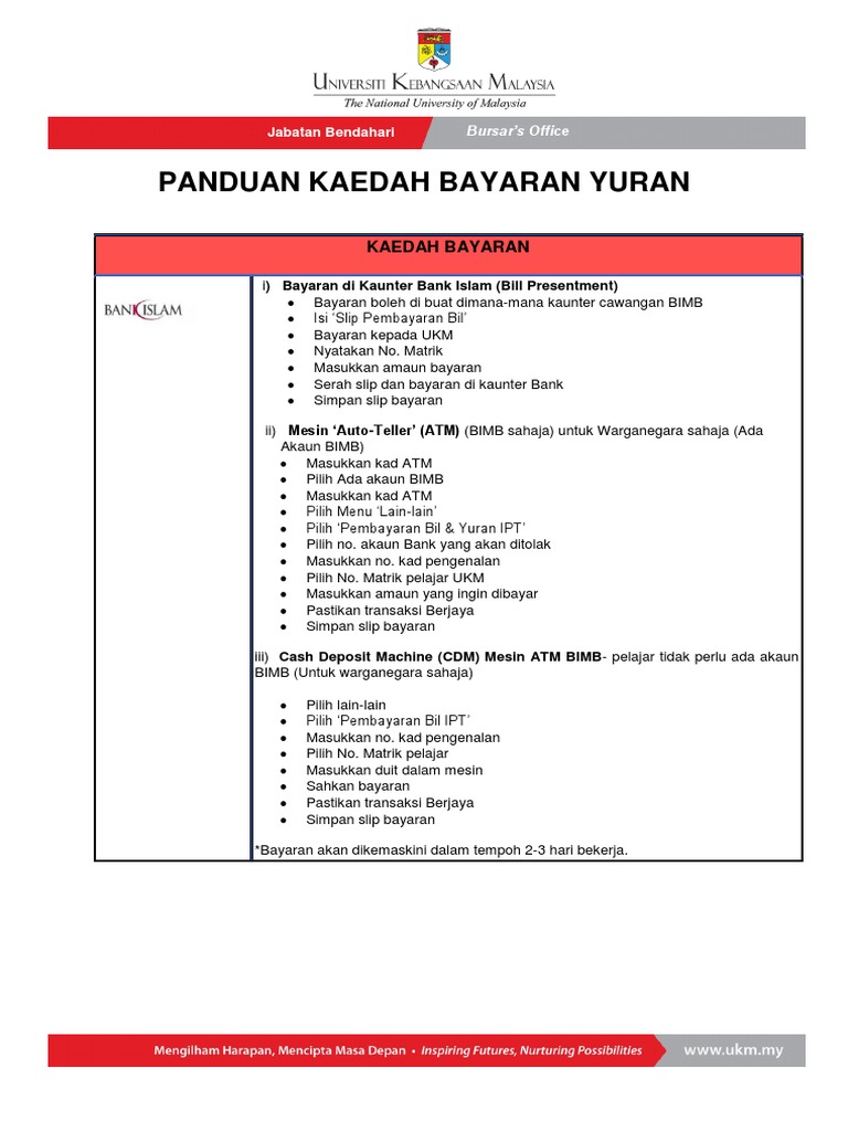 Kaedah Bayaran Pdf