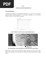 Image Processing Unit 1 PDF