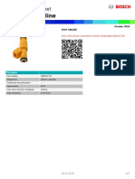 Injector, Gasoline: Product Data Sheet