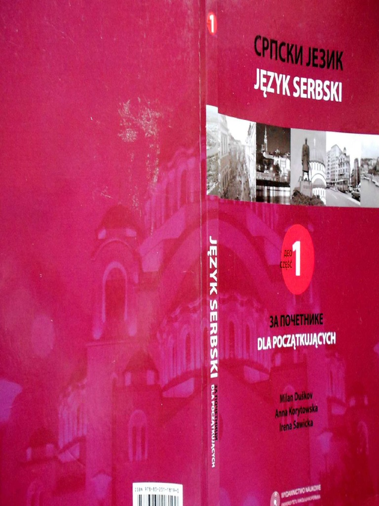 Udžbenik Za Učenje Srpskog Jezika A1 - 2 - Uni Torunj | PDF