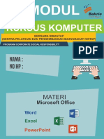 Modul Kursus Komputer