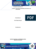 Evidencia 3 Cuadro Sinoptico Desarrollo de Habilidades Psicomotrices