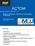 10h00 Miniature Substations - What They Are Really Capable of Delivering - Rhett Kelly, Greg Whyte