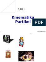 Bab 2 Kinematika Partikel