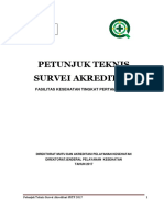 Petunjuk Teknis Survei Akreditasi FKTP