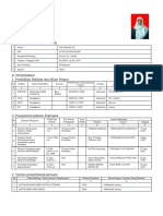 Daftar Riwayat Hidup Isti Wajinah Panitera Muda Permohonan