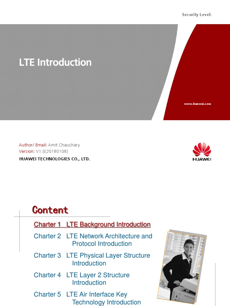 LTE Basics and Network Architecture | PDF | Lte (Telecommunication ...