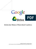Drive: Etobicoke-Mimico Watershed Coalition