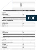 Production Budget Template 2