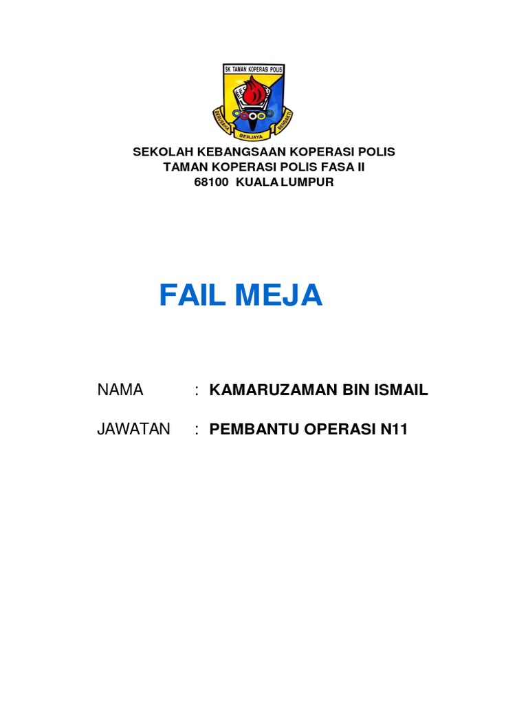 Fail Meja Po