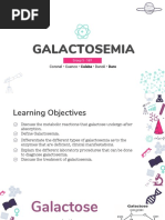 Galactosemia