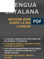 Nocions Generals de Llengua Catalana