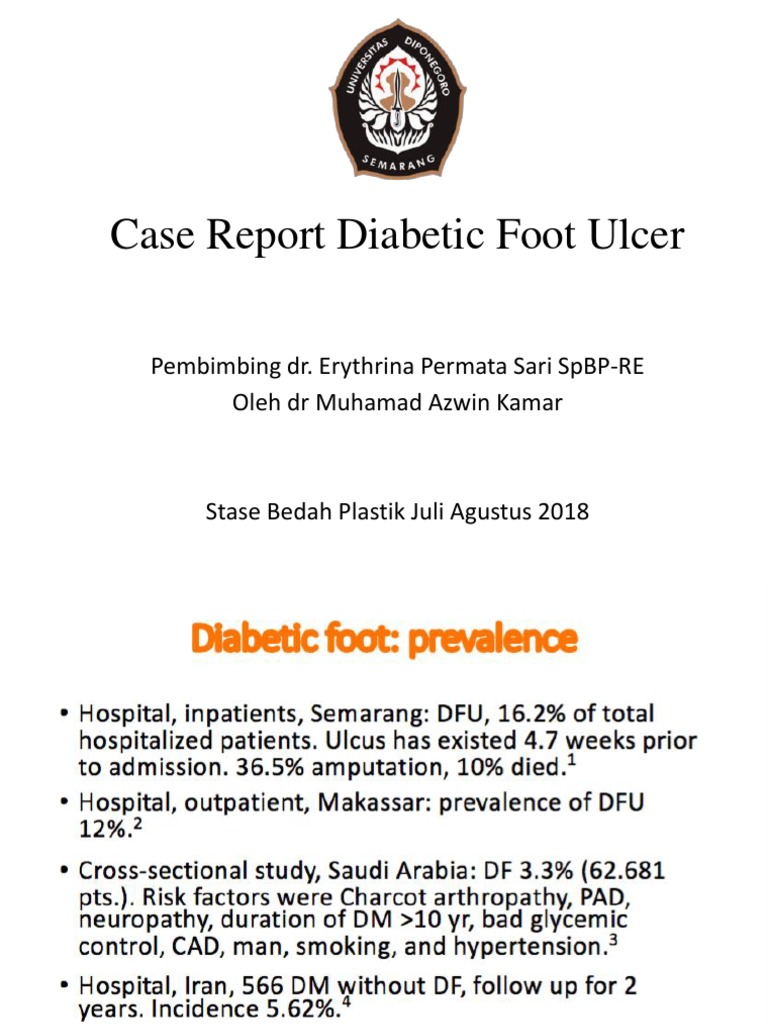 Case Report Diabetic Foot | PDF