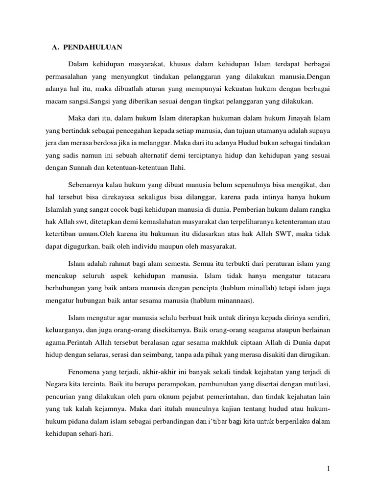 Fiqh Hudud Pdf