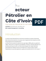 Le Secteur Petrolier en Côte D'Ivoire - Blitt Capital