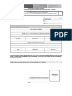 Ficha de Autorización Para Verificación y Toma de Imágenes Domiciliaria Al Becario