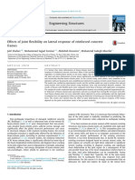 Effects of joint flexibility on lateral response of reinforced concrete frames.pdf