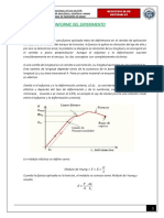 Informe Sobre Deformación