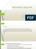 SISTEM PERTANIAN ORGANIK