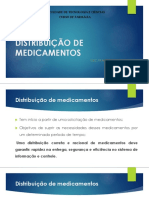 Distribuição de Medicamentos: Faculdade de Tecnologia E Ciências Curso de Farmácia