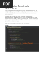 Aula 290 Activity MainxContent Main