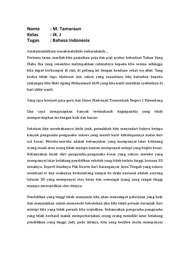Pidato Persuasif  PDF