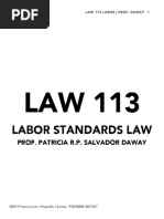 Labor 1 Reviewer - Daway PDF