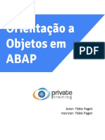 Orientação a objetos em ABAP: conceitos básicos e avançados