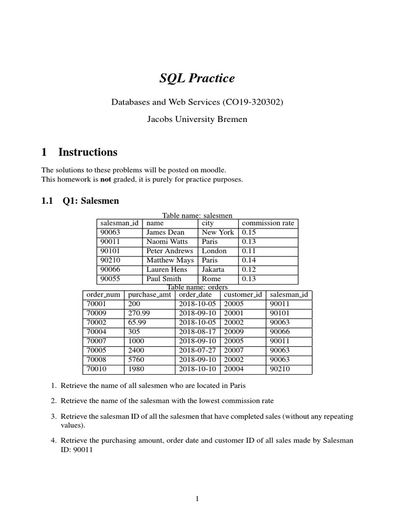SQL Practice | PDF | Nobel Prize | Science And Technology