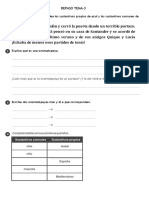 Repaso Tema-3 Lengua 3º 2018-19