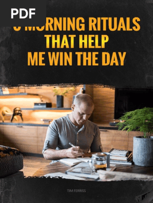 Tim Ferris_5 Morning Rituals_july2018