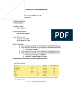 Protocolo de Pruebas Reológicas