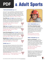 Download Decatur-DeKalb Family YMCA Sports Schedule by Metro Atlanta YMCA SN3941795 doc pdf