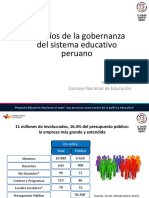 Hugo Díaz - Desafíos de La Gobernanza Del Sistema Educativo Peruano