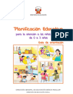 GUIA DE ORIENTACION planificacion educativa pra la atencion de niños de 0 a 3 años.pdf