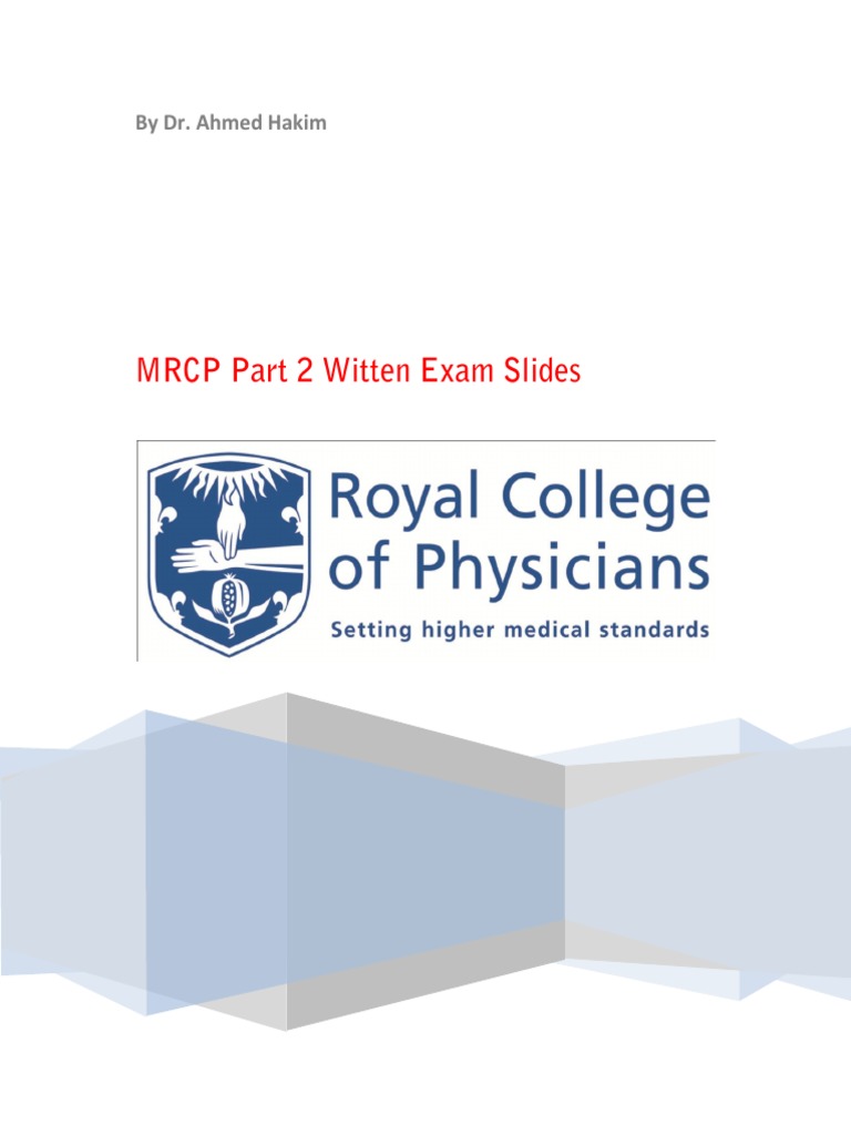 MRCP Part 2 Revision Guide | PDF