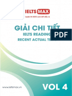 Ielts Recent Reading Actual Tests Vol 4 - Giai Chi Tiet PDF