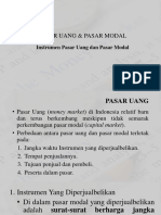 2.a. Instrumen Pasar Uang Dan Pasar Modal